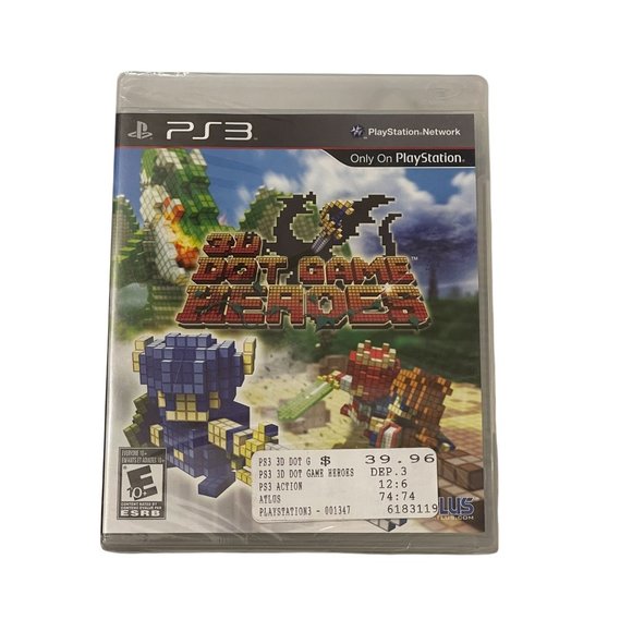 3D Dot Game Heroes (Sony PlayStation 3, 2010) | BRAND NEW | FACTORY SEALED - Picture 1 of 6